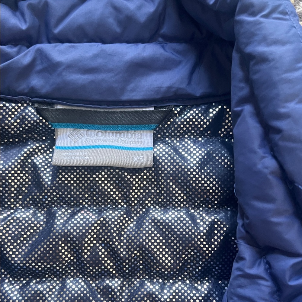Columbia Navy Quilted Jacket - Picture 2 of 4